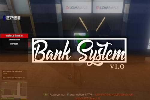 Bank System for GTA 5